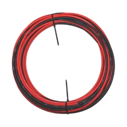 Cable de Batería 25mm2 x 200cm Par Rojo/Negro, Ecosolares
